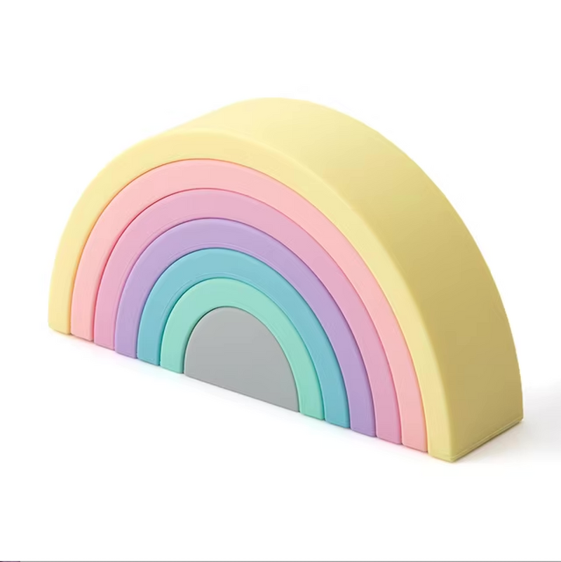 Silicone Rainbow Stacker