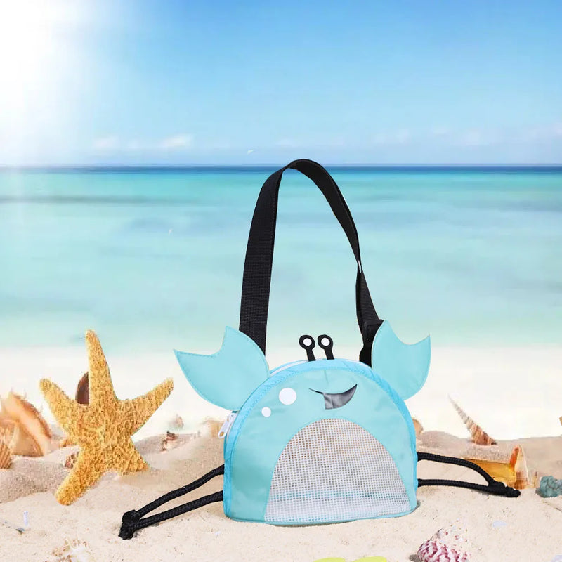 Kids Crab Mesh Beach Bag