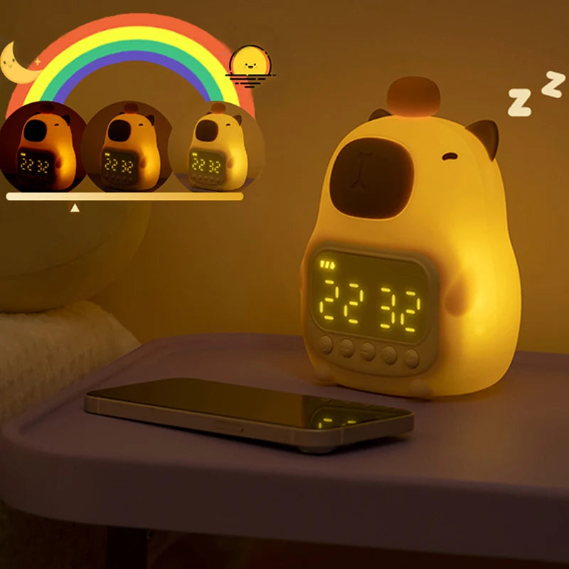 Children LED Clock Light