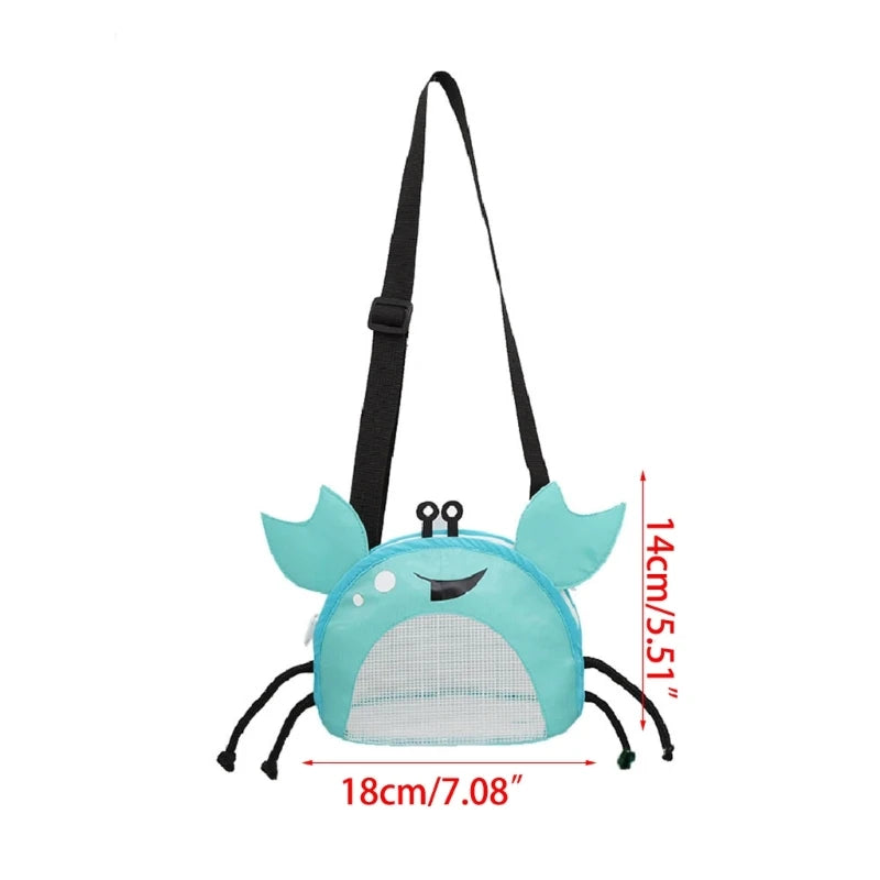 Kids Crab Mesh Beach Bag