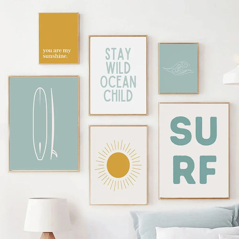 Surf Canvas Prints