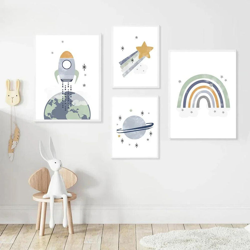 Space Canvas Prints