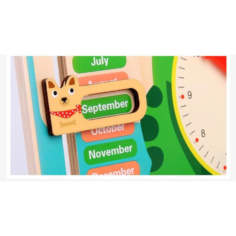 Montessori Wooden Calendar