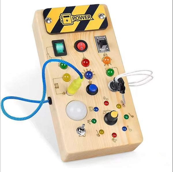 Wooden Electric Busy Board