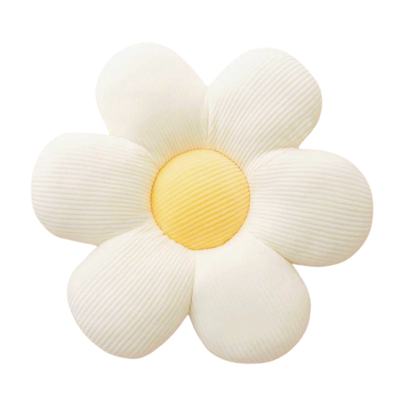 Daisy Flower Pillow