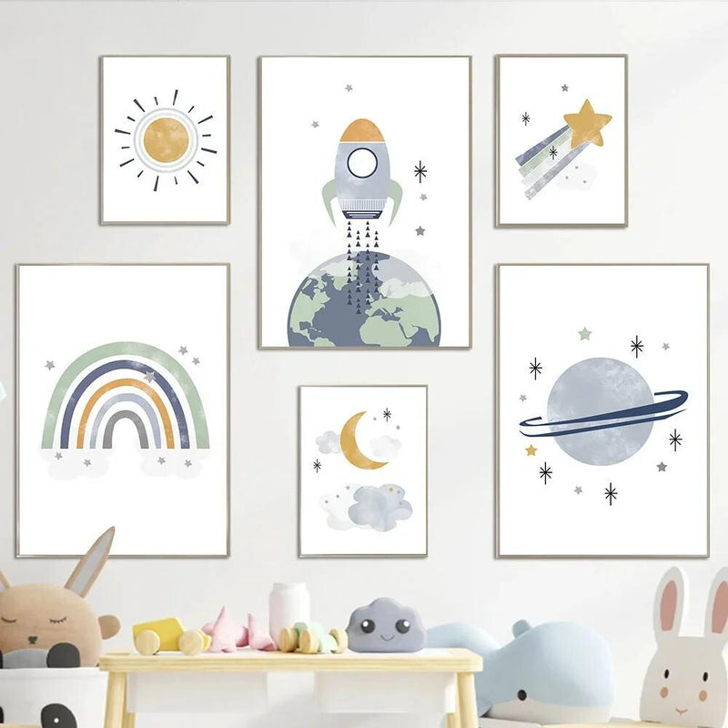 Space Canvas Prints